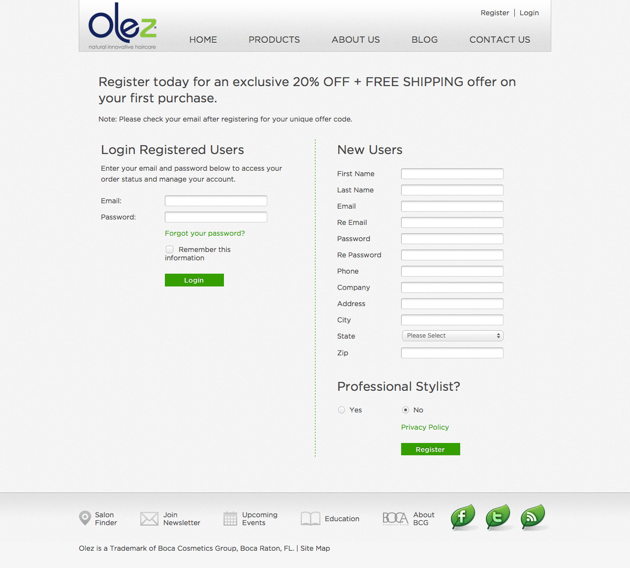 Olez Natural Innovative Haircare